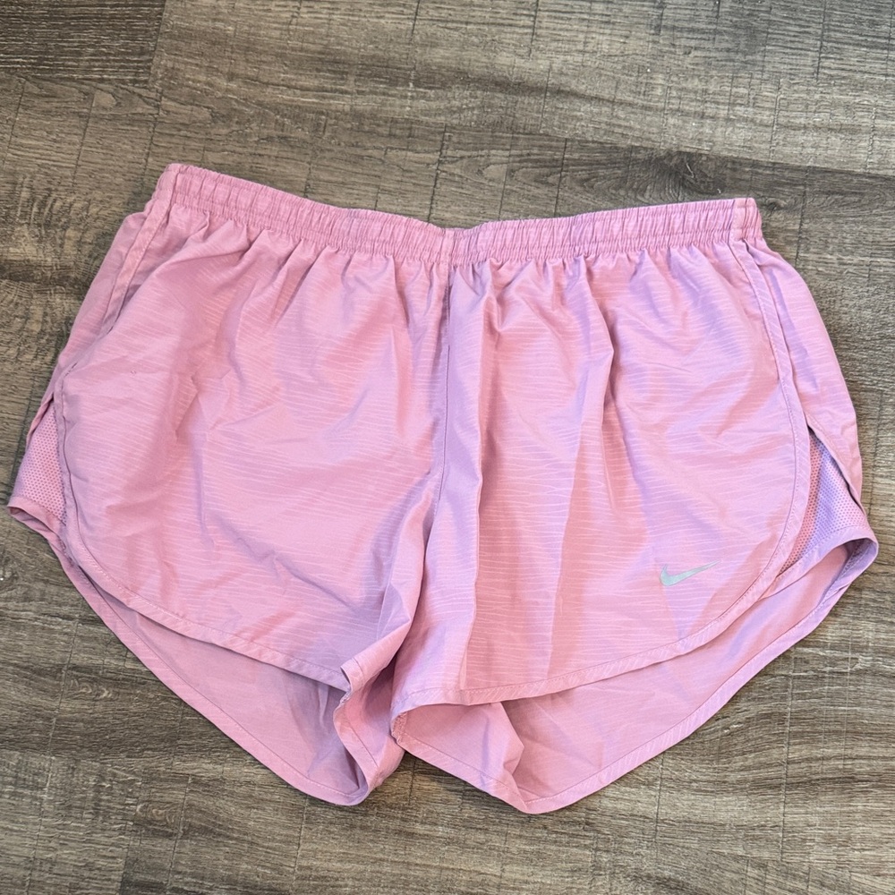 Nike Women's Light Pink Athletic Shorts